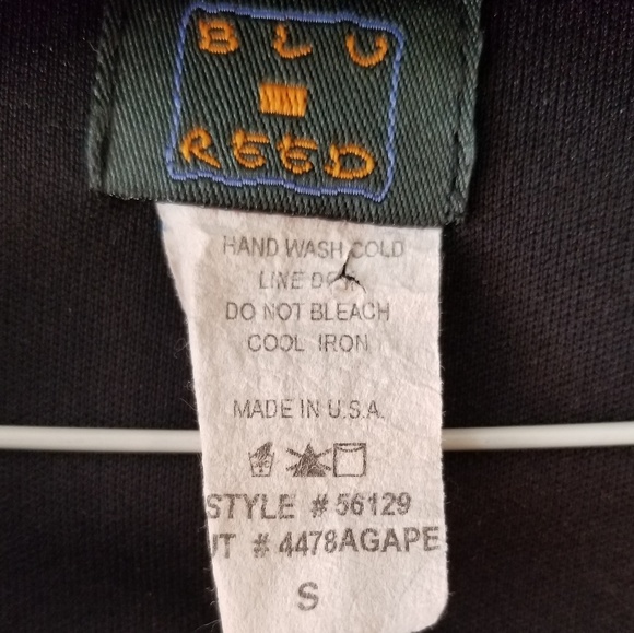 Blu Reed Black Ruffle Dress - Size Small - Picture 3 of 6